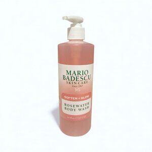 NEW Mario Badescu - Rosewater Body Wash With Pump Dispenser - 16 fl oz